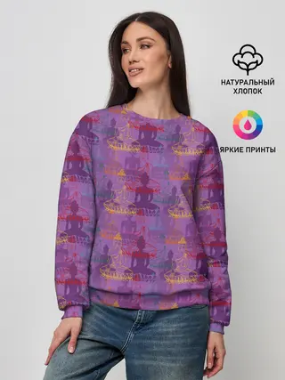 Женский свитшот / Йога