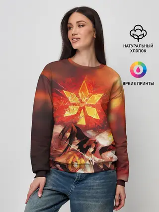 Женский свитшот / Шаман Кинг