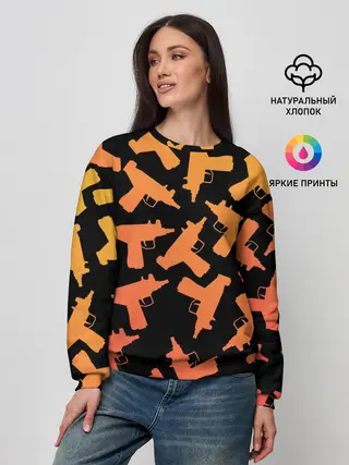 Женский свитшот / Узи
