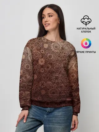 Женский свитшот / Шестеренки