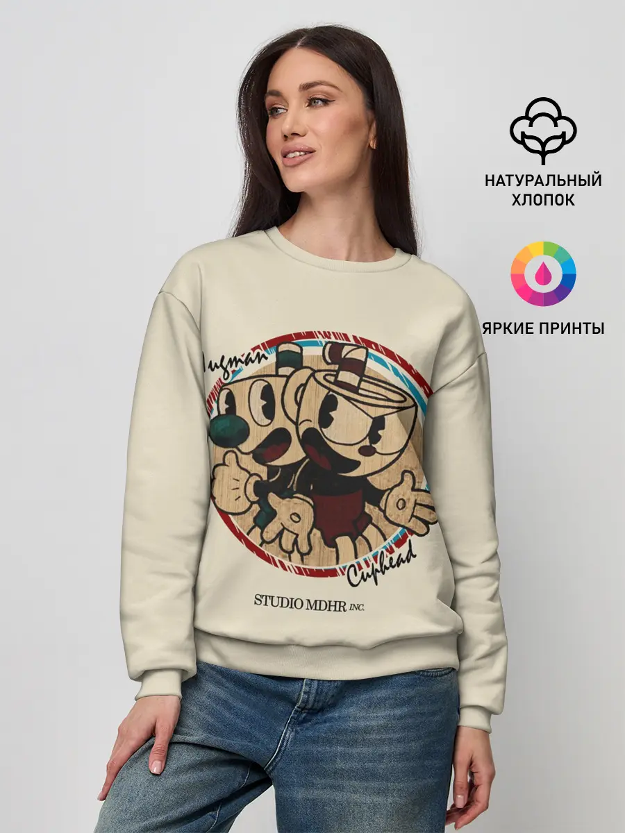 Женский свитшот / CUPHEAD