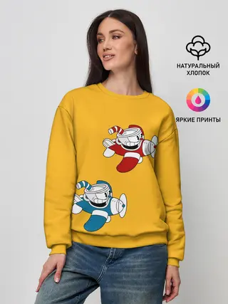 Женский свитшот / CUPHEAD