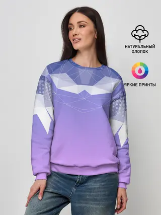 Женский свитшот / Геометрия