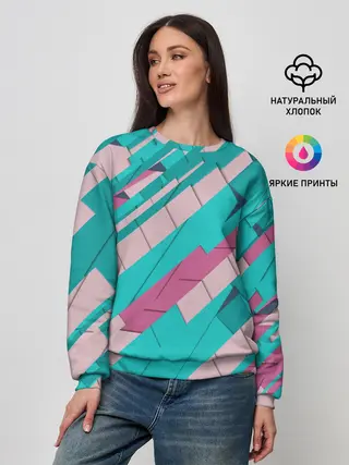 Женский свитшот / Геометрическая Абстракция