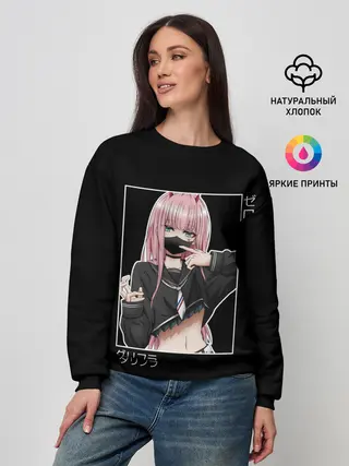 Женский свитшот / Zero Two