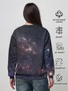 Женский свитшот / Кот на Жирафе