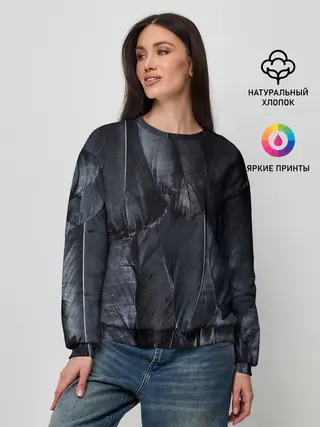 Женский свитшот / ВОРОНА