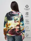 Женский свитшот / КЛИНОК РАССЕКАЮЩИЙ ДЕМОНОВ ПЕРСОНАЖИ