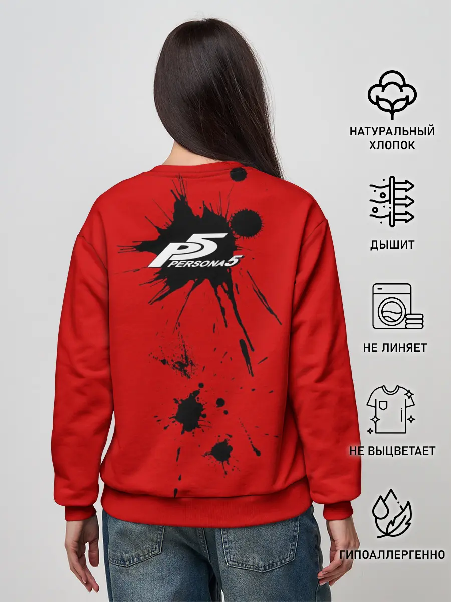 Женский свитшот / пантера persona 5