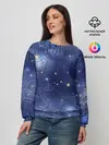Женский свитшот / Небо в стиле Стимпанк