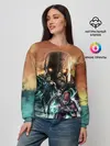 Женский свитшот / The Flash, Superman V Darkseid
