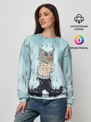 Женский свитшот / МЕДИТАЦИЯ ИНОСКЕ