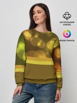 Женский свитшот / Блики