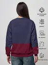 Женский свитшот / FC Barcelona | Flag and team Logo