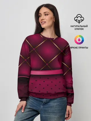 Женский свитшот / Luxury Red