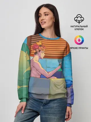 Женский свитшот / Магическая Битва
