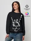 Женский свитшот / Rock Skull