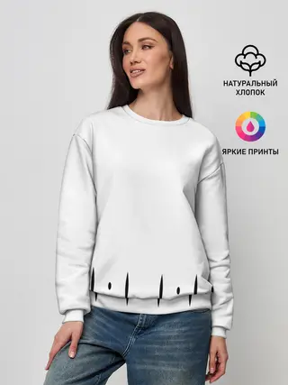 Женский свитшот / ФОРМА КАПИТАНА ГОТЕЙ 13 СПИНА