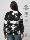Женский свитшот / БЛИЧ ШИНИГАМИ ЛОГО НА СПИНЕ