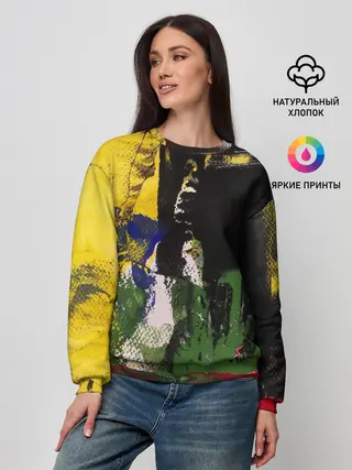 Женский свитшот / Мазок художника!