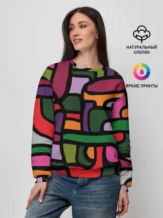 Женский свитшот / Ретро