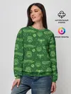 Женский свитшот / Halo Pattern