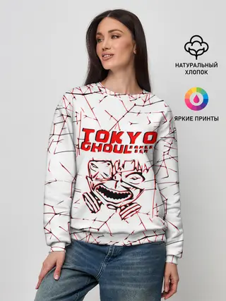 Женский свитшот / tokyo - ghoul