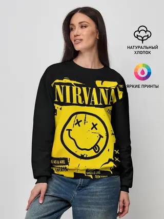 Женский свитшот / Nirvana 1987