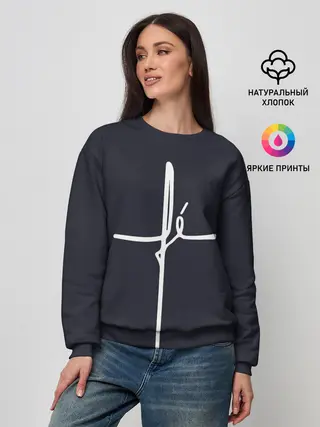 Женский свитшот / Cross