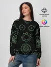 Женский свитшот / Шестерёнки Стимпанк