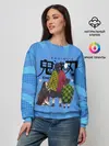 Женский свитшот / Незуко Гию и Танджиро