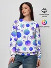 Женский свитшот / Яркая галактика