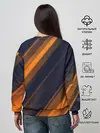 Женский свитшот / ORANGE Black