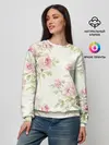 Женский свитшот / Розовые розы