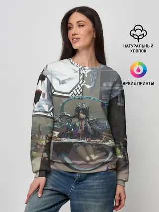 Женский свитшот / Arknights Clay