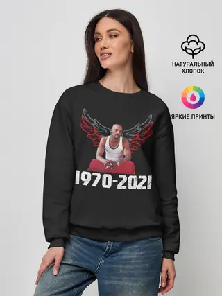 Женский свитшот / Покойся с миром. DMX
