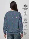 Женский свитшот / Цветные шары | Colored balls