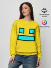Женский свитшот / Geometry Dash Smile