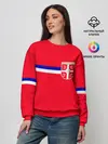 Женский свитшот / Сборная Сербии.