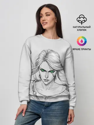 Женский свитшот / Цири