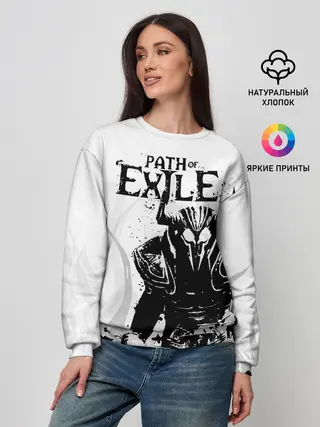 Женский свитшот / PATCH OF EXILE WARRIOR