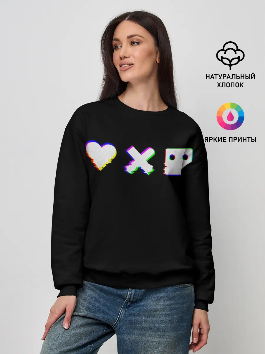 Женский свитшот / Love Death and Robots