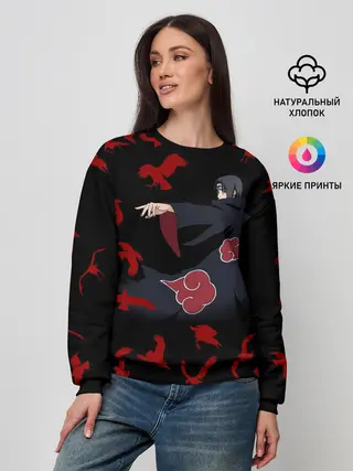 Женский свитшот / Итачи Вороны Аниме