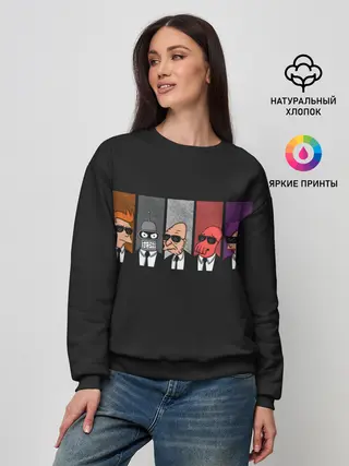 Женский свитшот / Agents Futurama