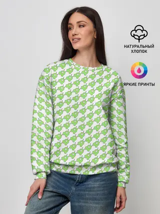 Женский свитшот / Мозговые слизни