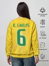 Женский свитшот / Роберто Карлос | Бразилия