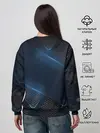 Женский свитшот / MERCEDES BENZ | 3D Geometry 3Д