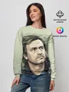Женский свитшот / Размышления о футболе Моуринью