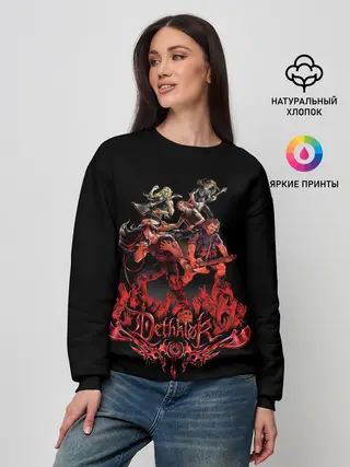 Женский свитшот / Dethklok concert