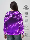 Женский свитшот / DISCORD / ДИСКОРД / МОЛНИЯ